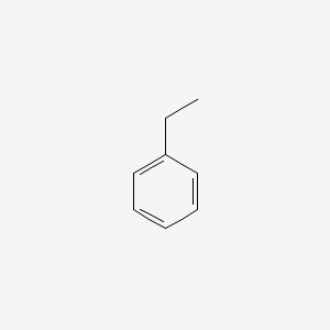 Molecular structure of Ethylbenzene