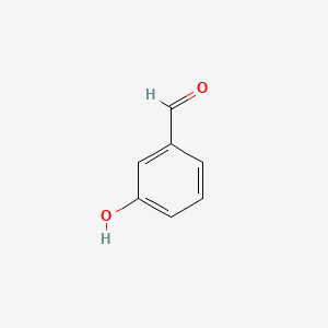Molecular structure of 3-Hydroxybenzaldehyde