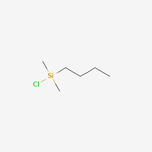 Molecular structure of n-Butylchlorodimethylsilane