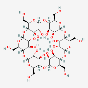 Molecular structure of Cyclohexapentylose