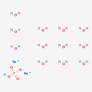 Molecular structure of Disodium phosphate dodecahydrate