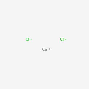 Molecular structure of Calcium chloride