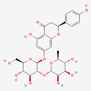 Molecular structure of Naringin