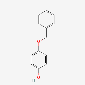 Molecular structure of 4-Benzyloxyphenol