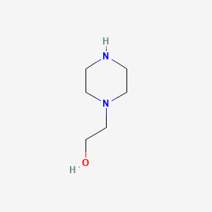 Molecular structure of N-(2-Hydroxyethyl)piperazine