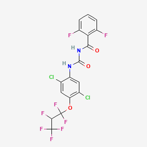 Molecular structure of Lufenuron