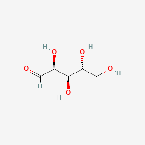 Molecular structure of D-(-)-Arabinose