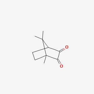 Molecular structure of DL-Bornane-2,3-dione