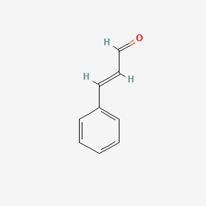 Molecular structure of Cinnamaldehyde