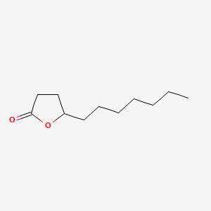 Molecular structure of Undecan-4-olide