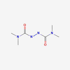 Molecular structure of N,N,N,N-Tetramethylazodicarboxamide