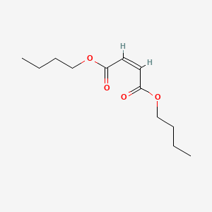 Molecular structure of Dibutyl maleate