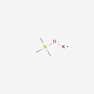 Molecular structure of Potassium trimethylsilanolate