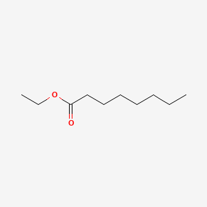 Molecular structure of Ethyl caprylate