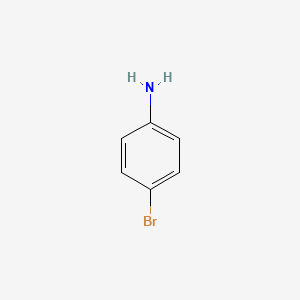 Molecular structure of 4-Bromoaniline