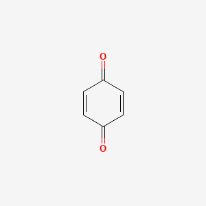 Molecular structure of 1,4-Benzoquinone