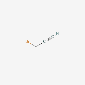 Molecular structure of 3-Bromopropyne