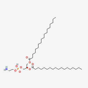 Molecular structure of 1,2-Distearoyl-sn-glycero-3-phosphoethanolamine