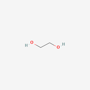 Molecular structure of Ethylene glycol