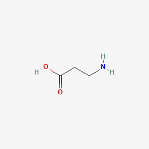 Molecular structure of beta-Alanine