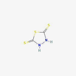 Molecular structure of Bismuththiol