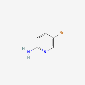 Molecular structure of 2-Amino-5-bromopyridine
