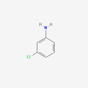 Molecular structure of 3-Chloroaniline