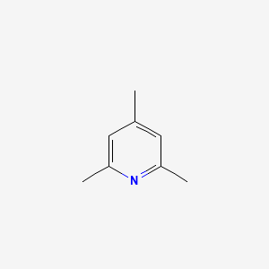 Molecular structure of 2,4,6-Collidine