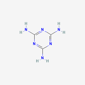 Molecular structure of Melamine