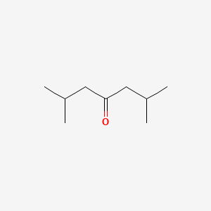 Molecular structure of 2,6-Dimethyl-4-heptanone