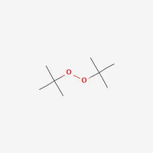 Molecular structure of Di-tert-butyl peroxide
