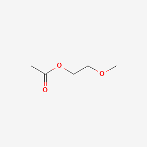 Molecular structure of 2-Methoxyethyl acetate