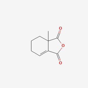 Molecular structure of Tetrahydromethyl-1,3-isobenzofurandione