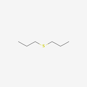 Molecular structure of Propyl sulfide