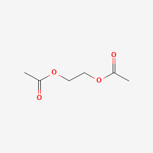 Molecular structure of Ethylene glycol diacetate