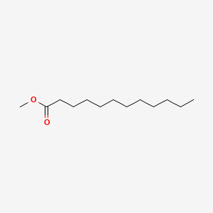 Molecular structure of Methyl laurate