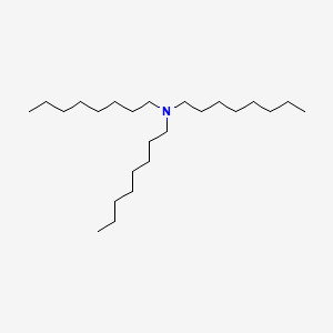 Molecular structure of Trioctylamine