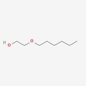 Molecular structure of Glycol monohexyl ether