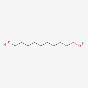 Molecular structure of 1,10-Decanediol