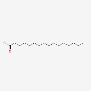 Molecular structure of Palmitoyl chloride