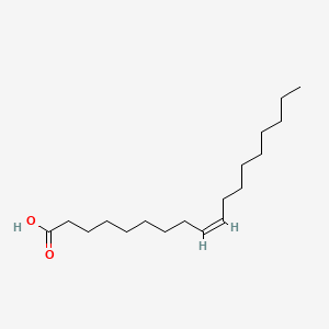 Molecular structure of Oleic acid