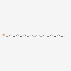 Molecular structure of 1-Bromooctadecane