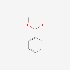 Molecular structure of Benzaldehyde dimethyl acetal
