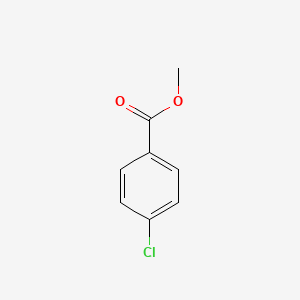 Molecular structure of Methyl 4-chlorobenzoate
