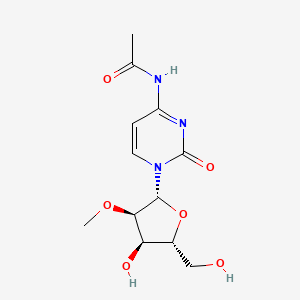 Molecular structure of N4-Acetyl-2-O-Methyl-cytidine