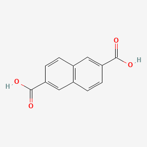 Molecular structure of 2,6-Naphthalenedicarboxylic acid