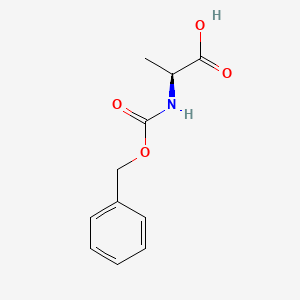Molecular structure of N-Carbobenzyloxy-L-alanine