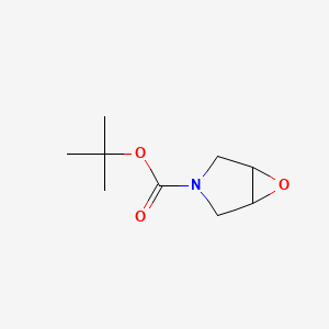 Molecular structure of 3-Boc-6-oxa-3-aza-bicyclo3.1.0hexane
