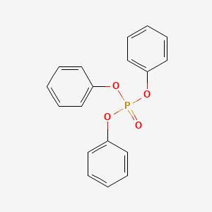 Molecular structure of Triphenyl phosphate