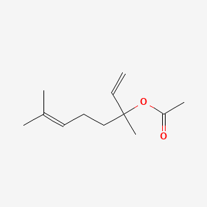 Molecular structure of Linalyl acetate